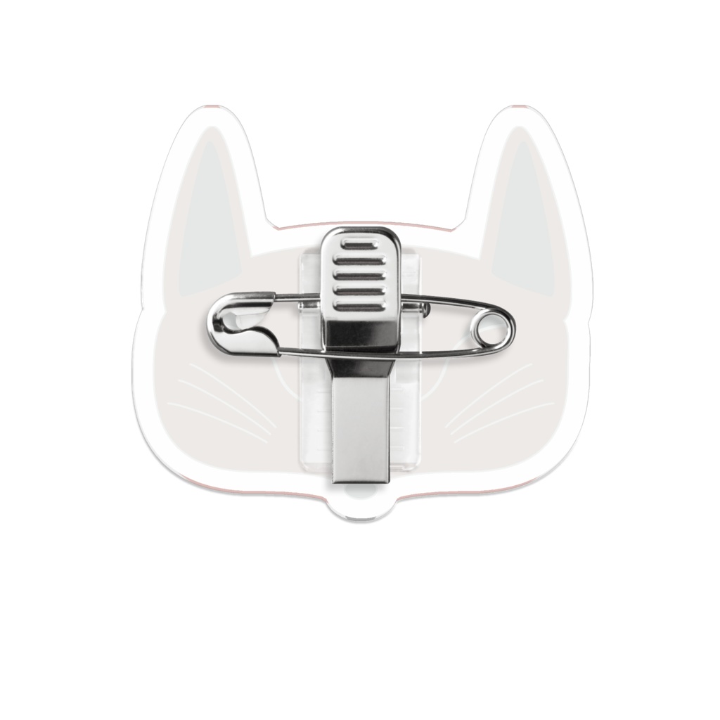 赤狐面 アクリルバッジ