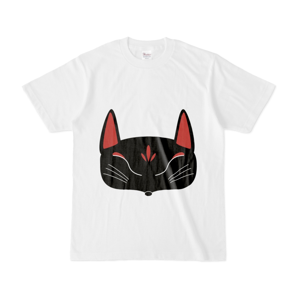 黒狐面 Tシャツ