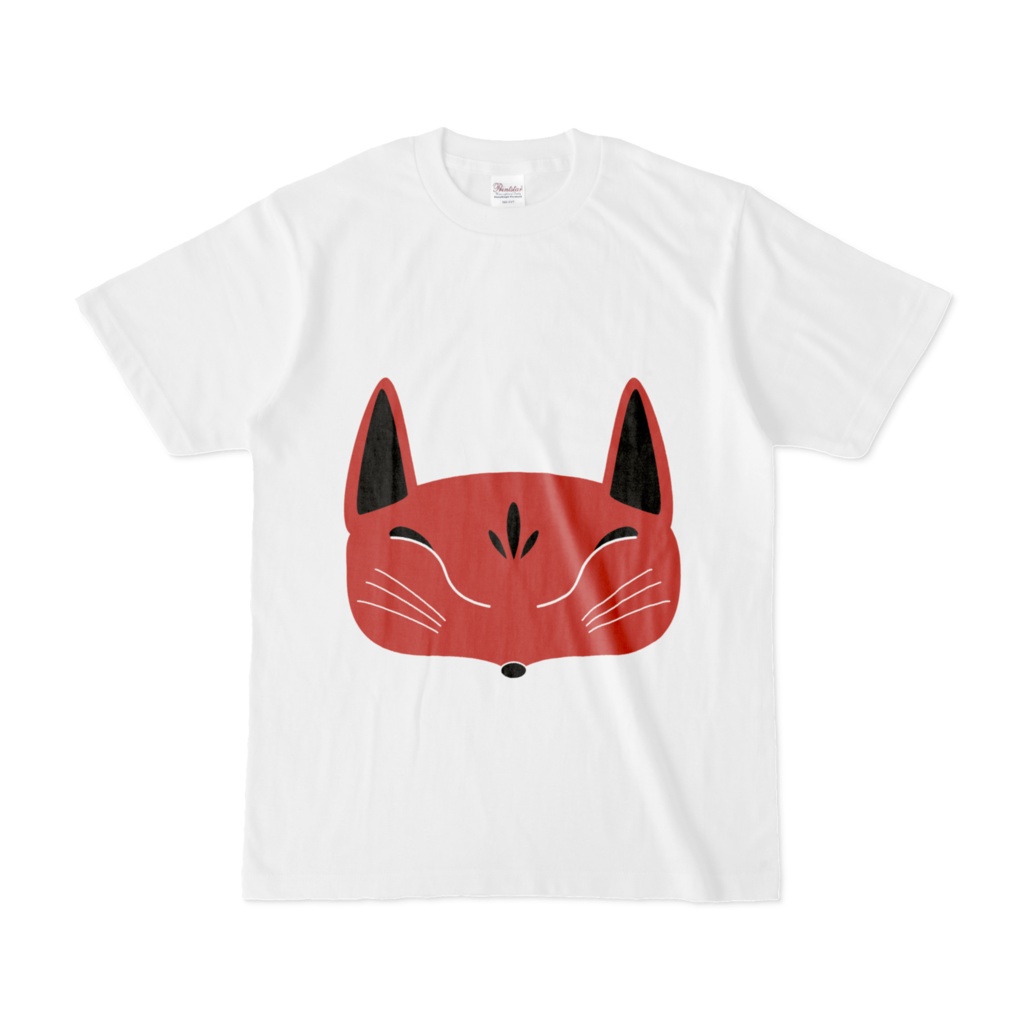 赤狐面 Tシャツ