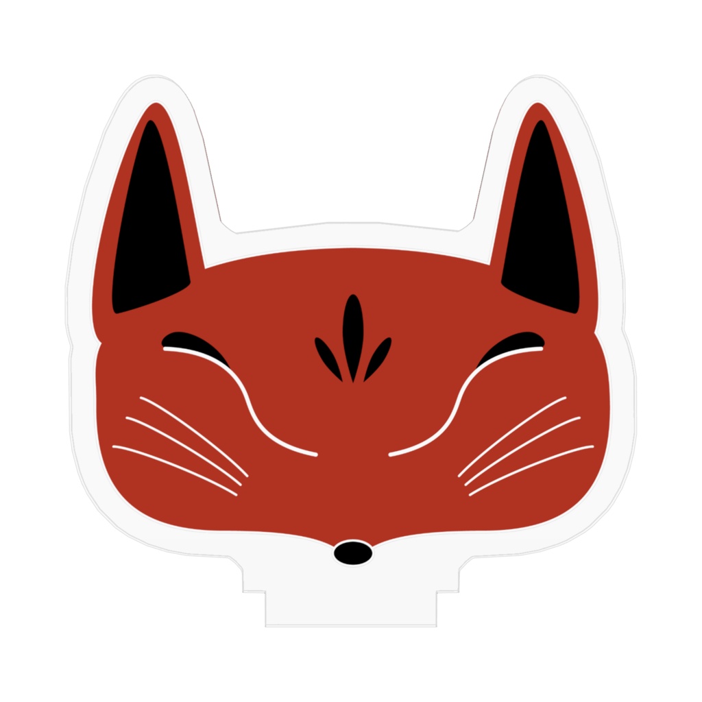 赤狐面 アクリルフィギュア
