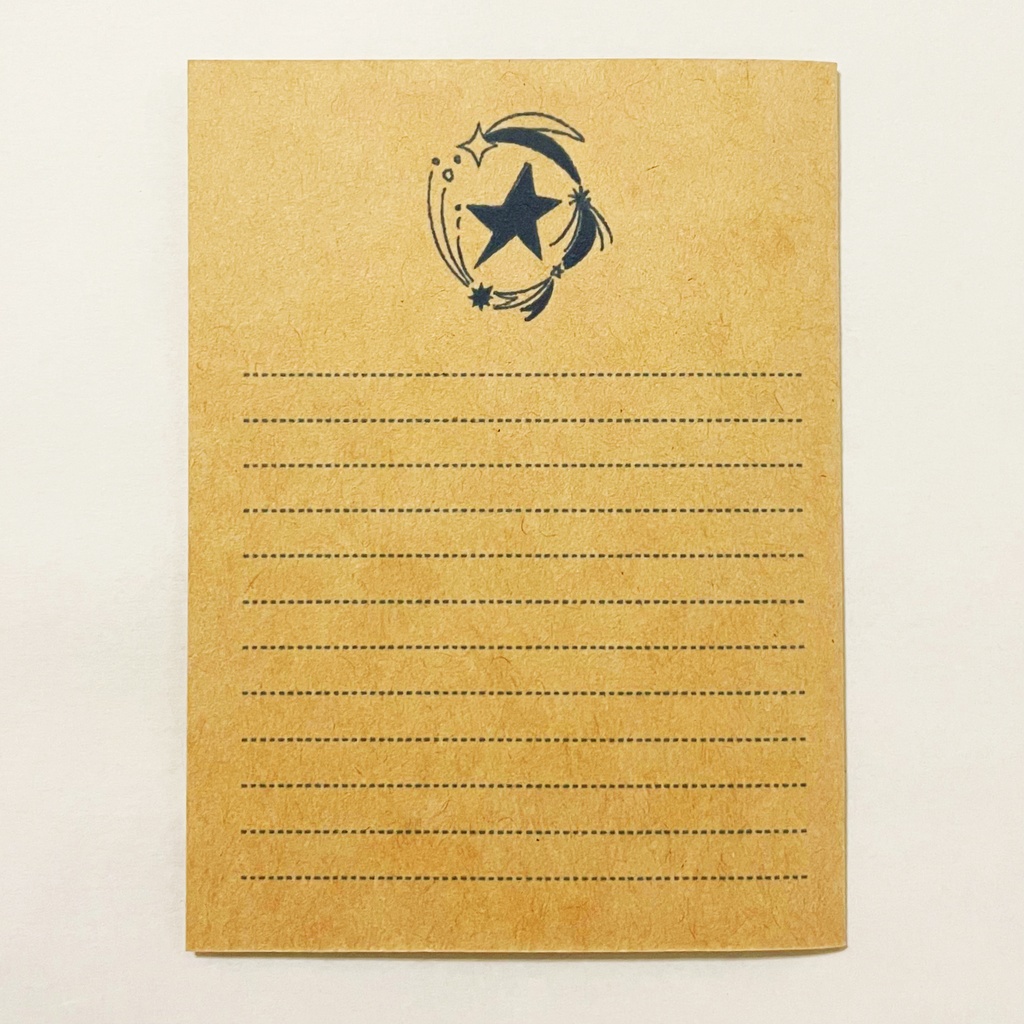 夜の読書会 読書記録カード 5枚セット 本 栞 月 三日月 満月 流れ星 星 熊 ブックマーカー 読書