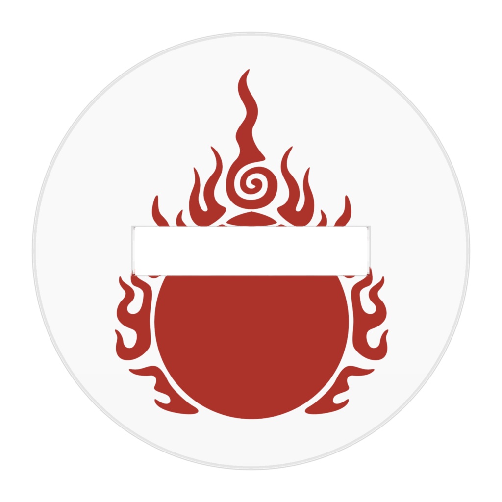 御札狐 アクリルフィギュア