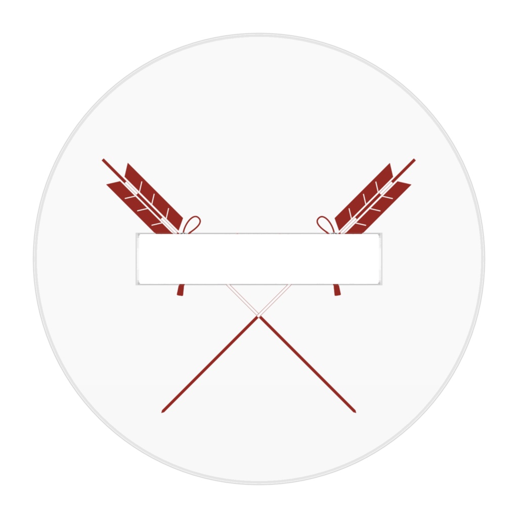 赤狐のお面 アクリルフィギュア