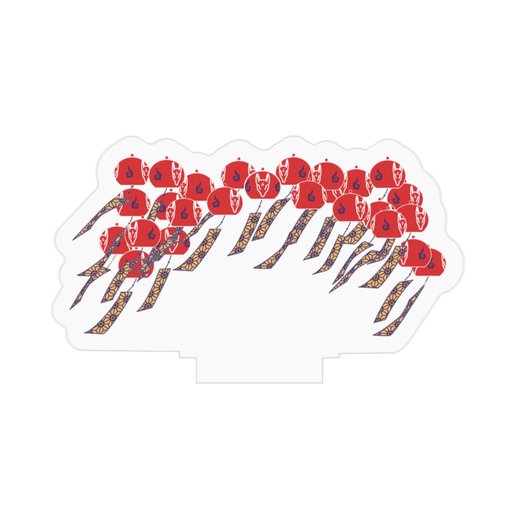 紅風鈴狐 アクリルフィギュア