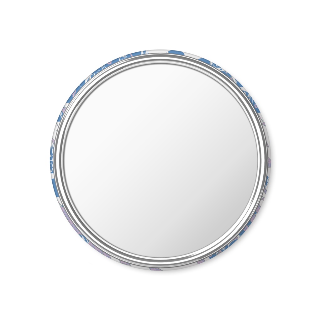 藍風鈴狐 缶ミラー