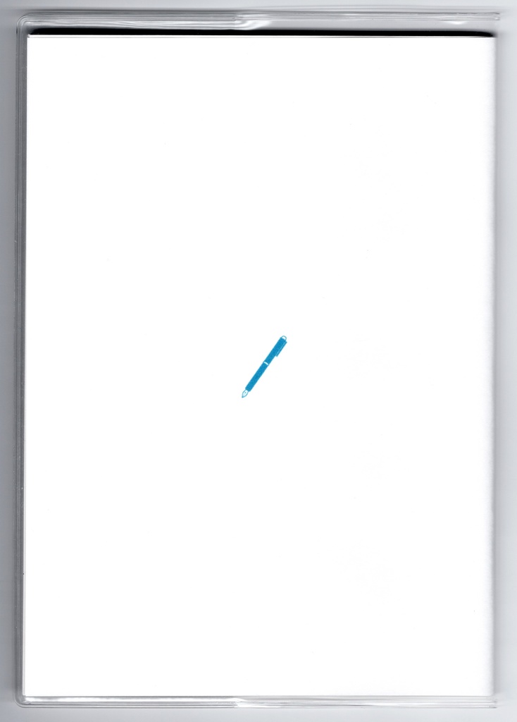 10月始まり 2023年 文豪熊原稿用紙 スケジュール手帳 イラストカバー2枚 栞付き B6 全64ページ クマ 万年筆