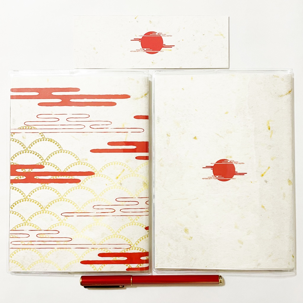 3月始まり 2023年 餅つき兎 スケジュール手帳 イラストカバー2枚 栞付き B6 全64ページ 卯年