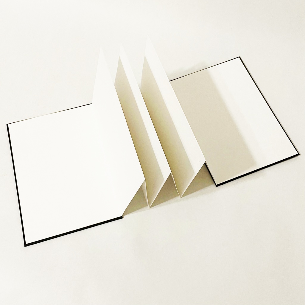 御札狐 御朱印帳 ビニールカバー 栞付き 水引 イラスト 全20ページ 狐の嫁入り 狛狐 狐面 ジャバラ製本