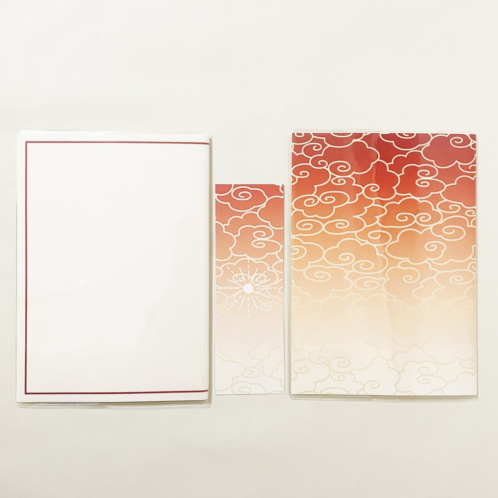 10月始まり 2025年 日の出狛狐 スケジュール手帳 イラストカバー2枚 栞付き B6 全48ページ 巳年 狐の嫁入り 狛狐 狐面