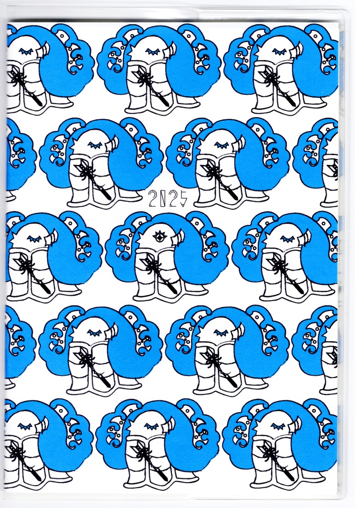 10月始まり 2025年 破魔矢アマビエ スケジュール手帳 イラストカバー2枚 栞付き B6 全48ページ 巳年 妖怪