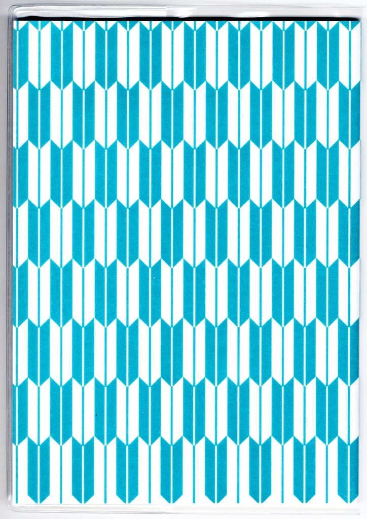 10月始まり 2025年 青こけし スケジュール手帳 イラストカバー2枚 栞付き B6 全48ページ 巳年 昭和 レトロ