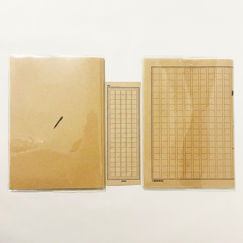 10月始まり 2025年 文豪狐原稿用紙 スケジュール手帳 イラストカバー2枚 栞付き B6 全48ページ 巳年 文豪 万年筆 着物 動物