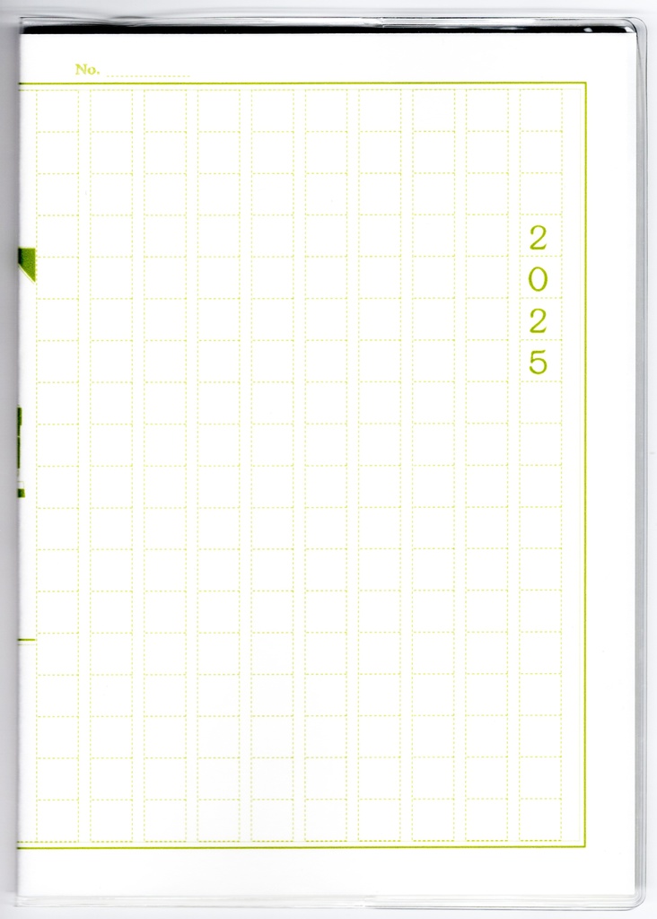 10月始まり 2025年 文豪目白原稿用紙 スケジュール手帳 イラストカバー2枚 栞付き B6 全48ページ 巳年 文豪 万年筆 着物 動物