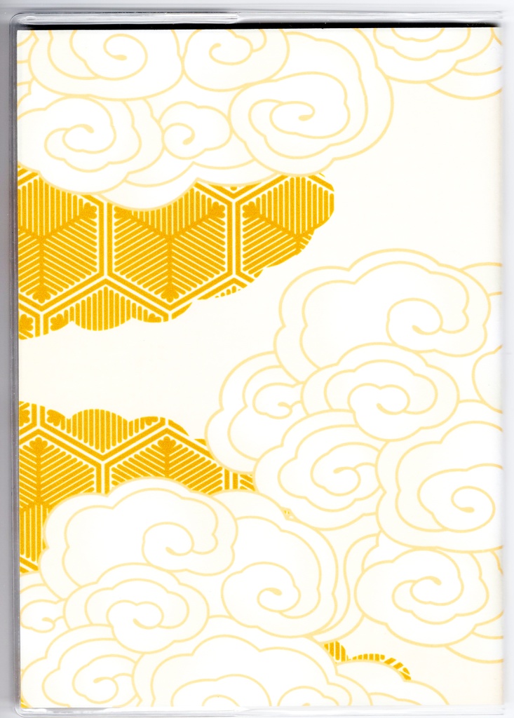 4月始まり 2025年 風神雷神猫又 スケジュール手帳 イラストカバー2枚 栞付き B6 全48ページ 巳年 猫 白黒 妖怪