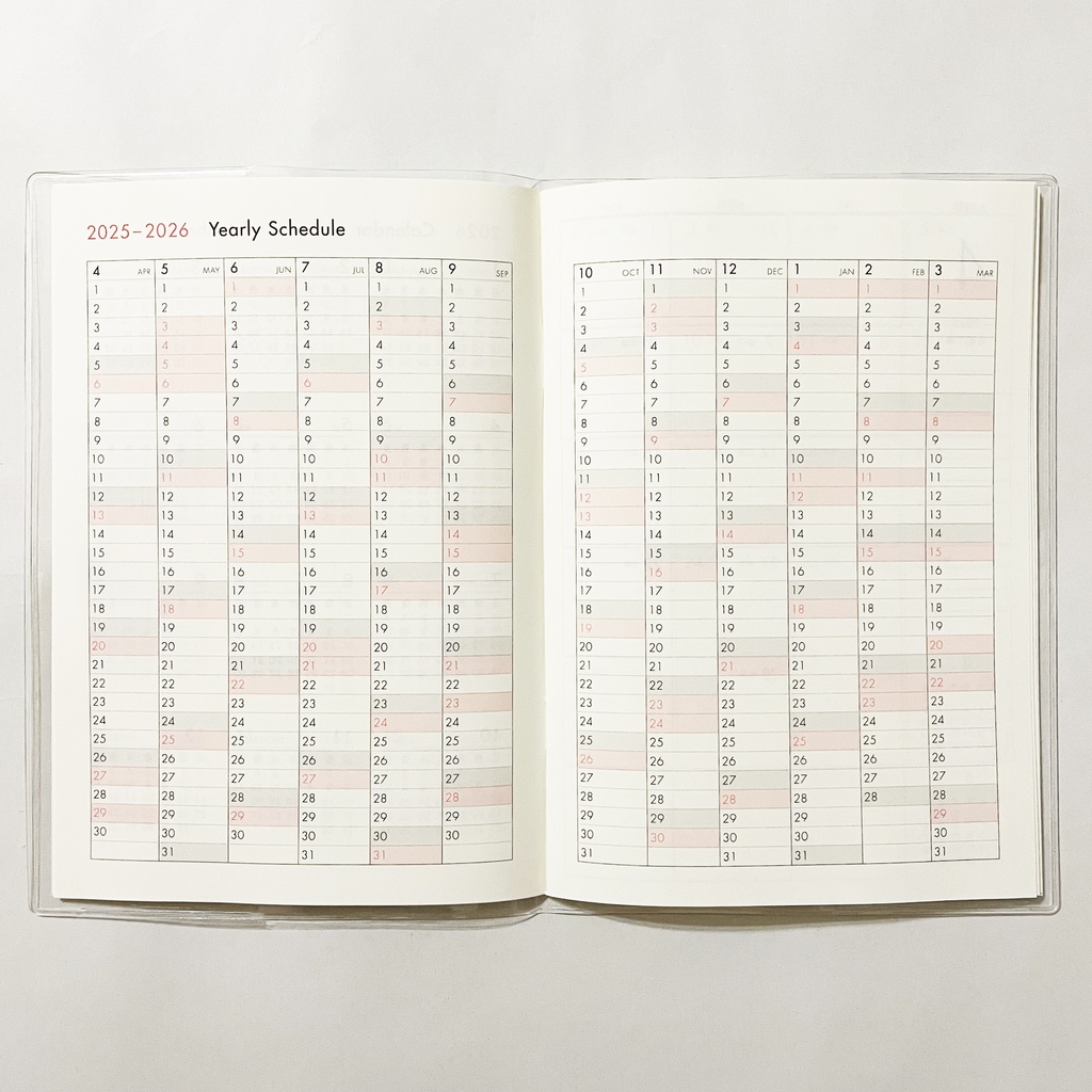 4月始まり 2025年 夜の読書会 羽根星 スケジュール手帳 イラストカバー2枚 栞付き B6 全48ページ 巳年 クマ 月 流れ星