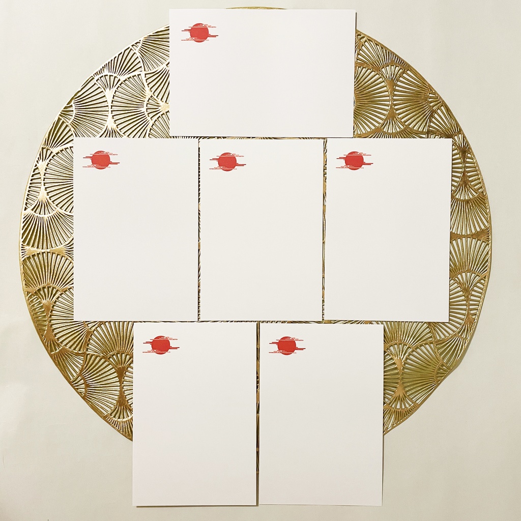 月見兎 ポストカード6枚セット 餅つき 満月 動物 浮世絵 日本 和