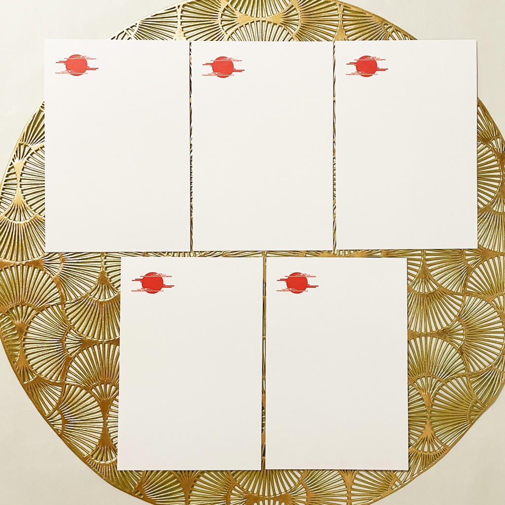 月見兎 ポストカード5枚セット 餅つき 満月 動物 浮世絵 日本 和