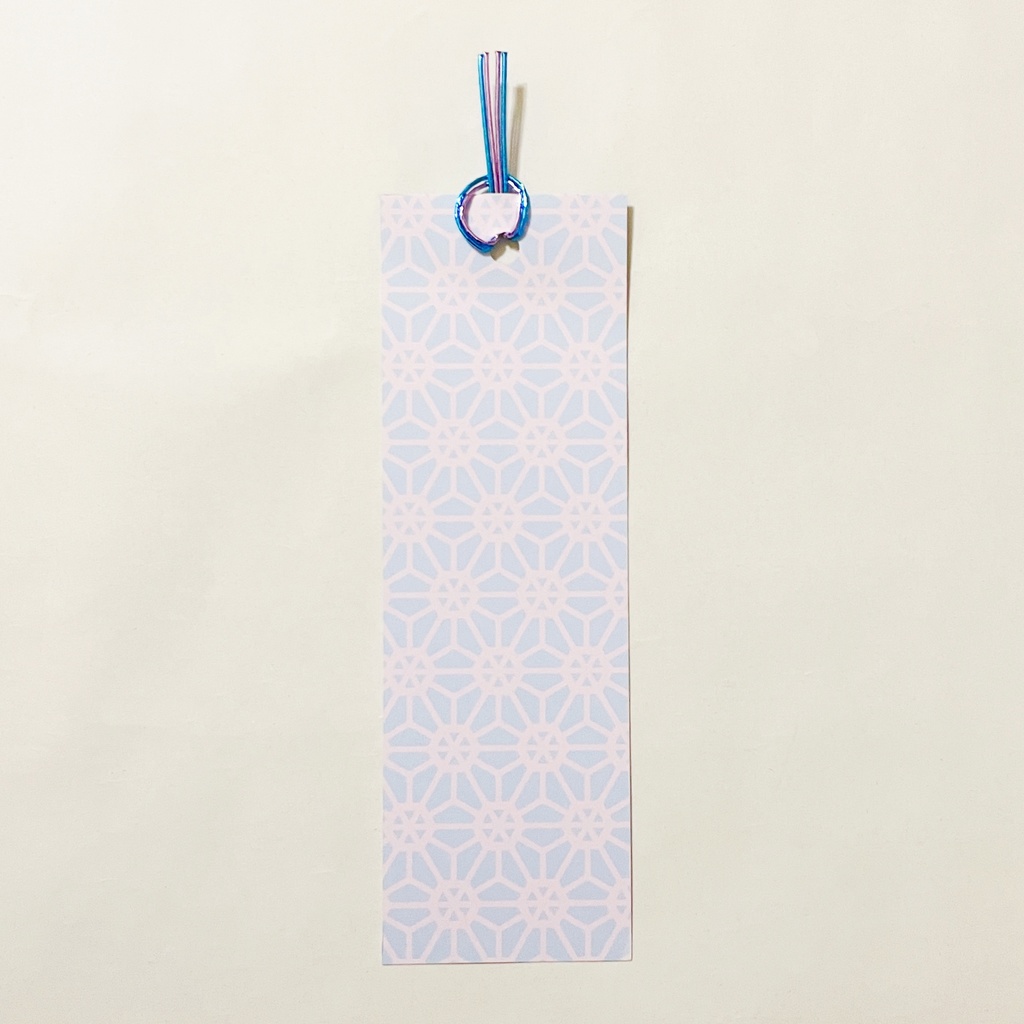 藍風鈴狐 栞 セット しおり 水引 読書 本 日本 和 狐の嫁入り 狛狐