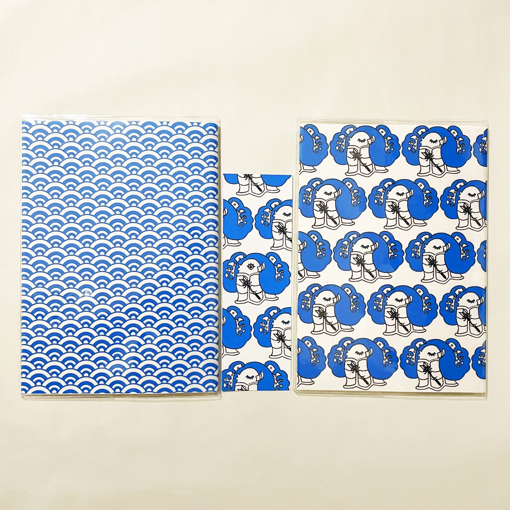 10月始まり 2026年 破魔矢アマビエ スケジュール手帳 イラストカバー2枚 栞付き B6 全48ページ 午年 馬 十二支 妖怪