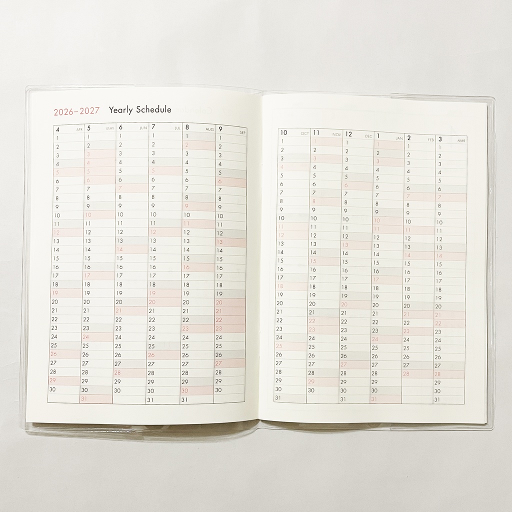 4月始まり 2026年 破魔矢アマビエ スケジュール手帳 イラストカバー2枚 栞付き B6 午年 馬 十二支 妖怪