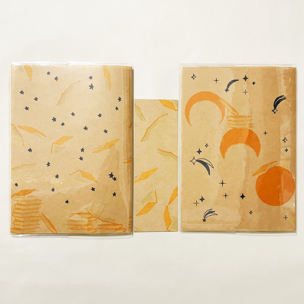 4月始まり 2026年 夜の読書会 金剛星 スケジュール手帳 イラストカバー2枚 栞付き B6 午年 馬 十二支 クマ 熊 動物