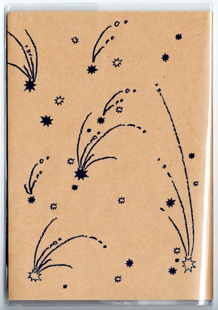 4月始まり 2026年 夜の読書会 糖花星 紺箒星 スケジュール手帳 イラストカバー2枚 栞付き B6 午年 馬 十二支 クマ 熊 動物