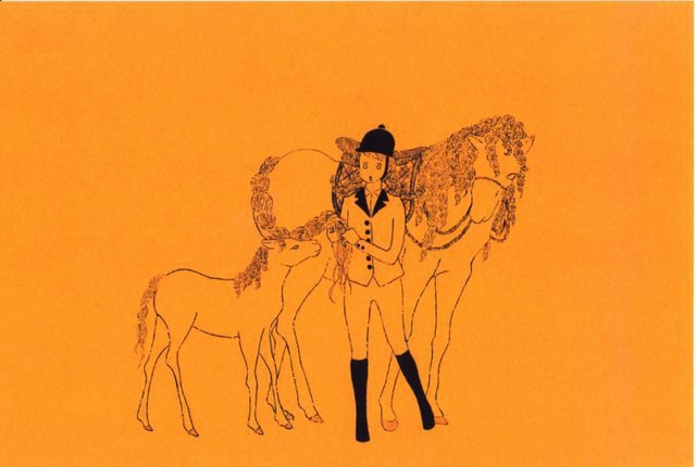 ★再販★ 動物 ポストカード5枚セット クマ ヒヨコ アヒル ヒツジ 馬 鳥 メジロ 猫