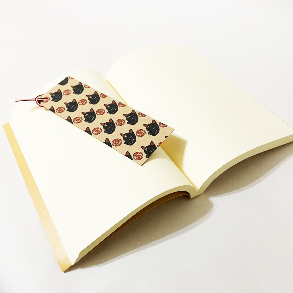 ★販売12回目 狐面と破魔矢 栞 セット 赤黒 しおり 水引 読書 本 稲荷神社 鳥居 日本 和 狐の嫁入り 御朱印