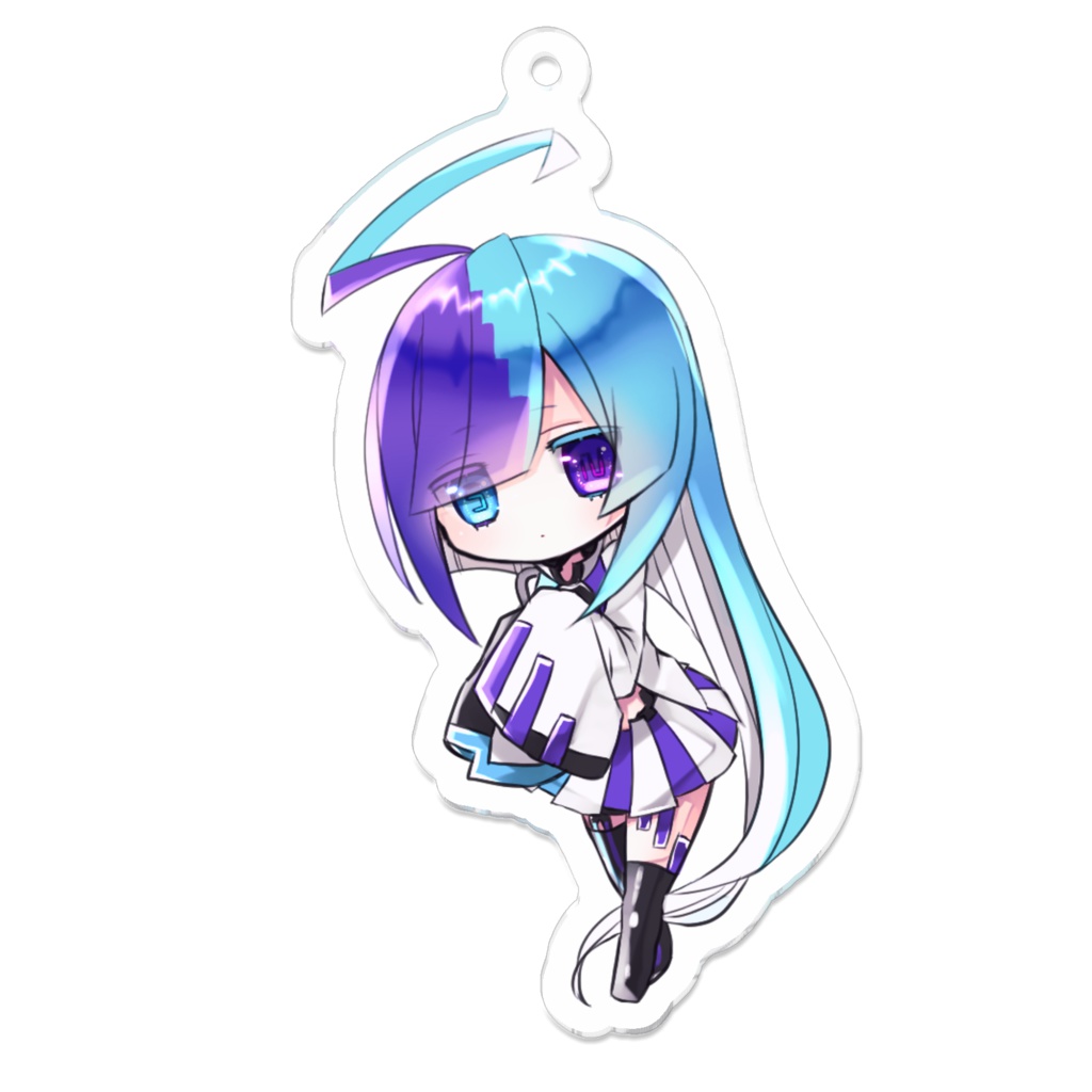 マグネのちらっとアクリルキーホルダー