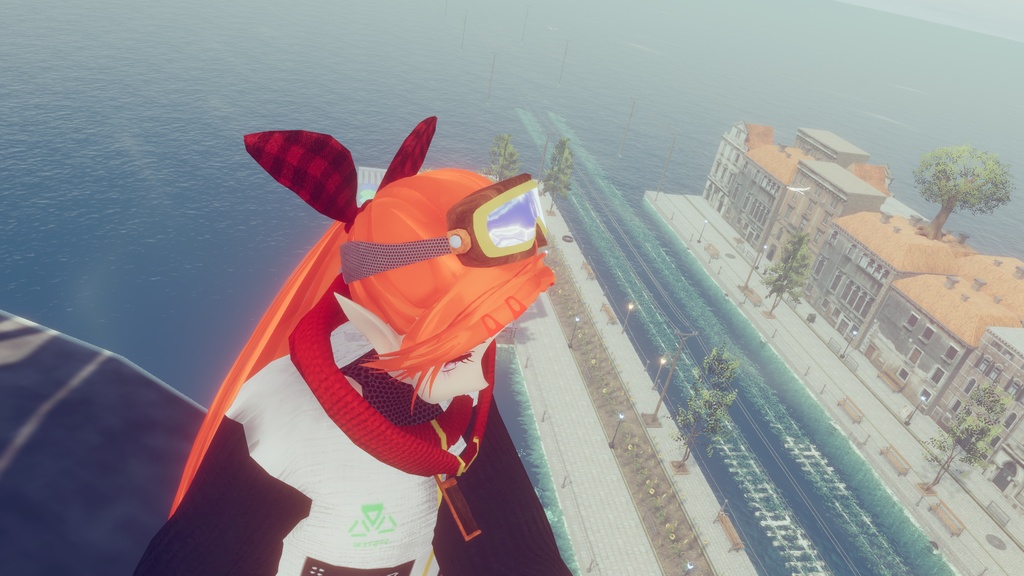 【簡単装着】有栖眼鏡のゴーグル No.1