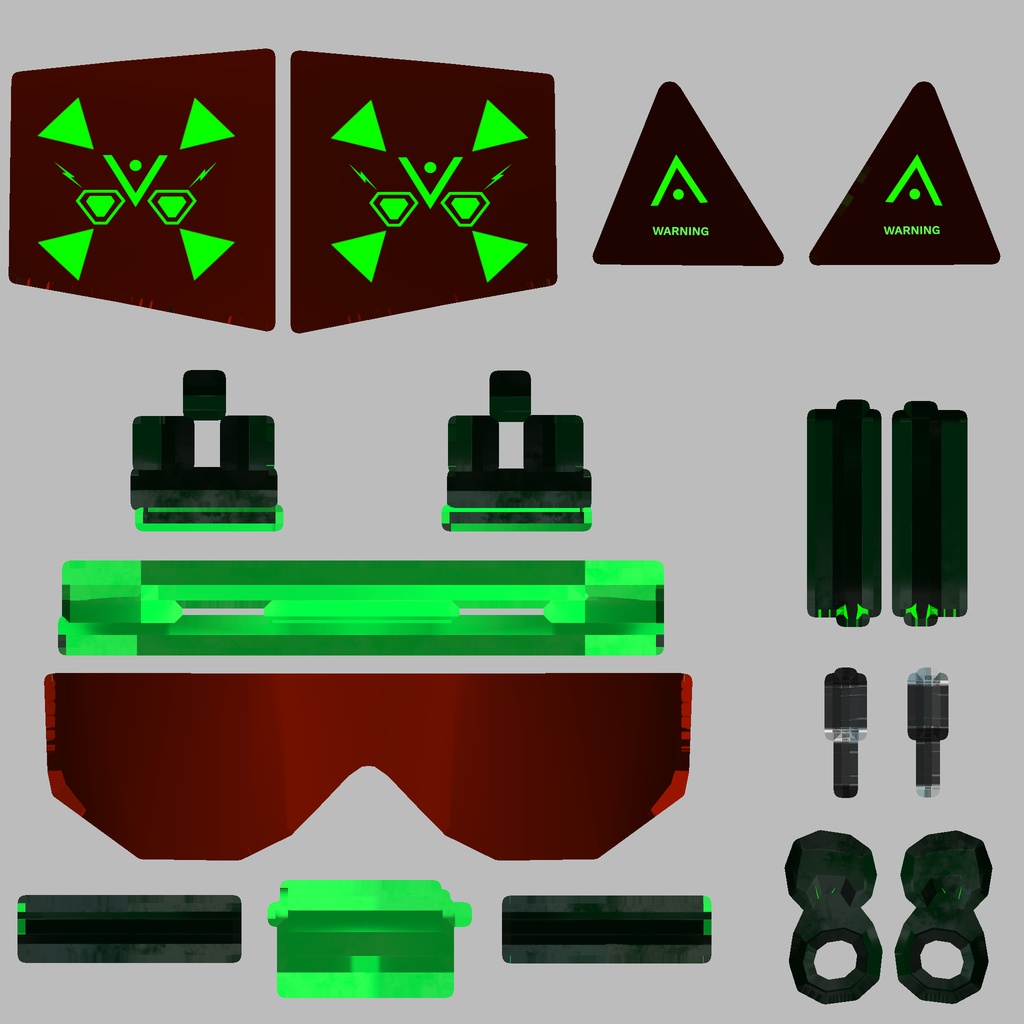 【▲1020】猫眼鏡『CatGoggle』Ver.1212【簡単装着】
