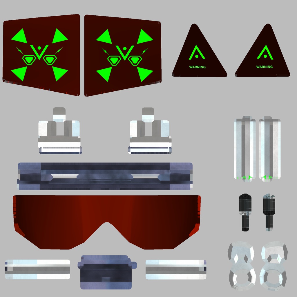 【▲1020】猫眼鏡『CatGoggle』Ver.1212【簡単装着】