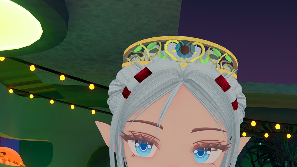 【▲11212】ティアラ2(箱庭)【簡単装着】