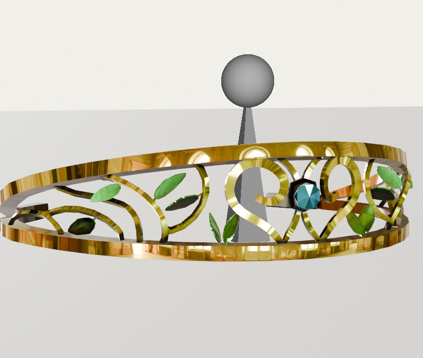 【▲11212】ティアラ2(箱庭)【簡単装着】