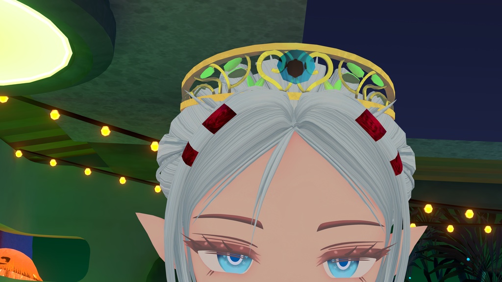 【▲11212】ティアラ2(箱庭)【簡単装着】