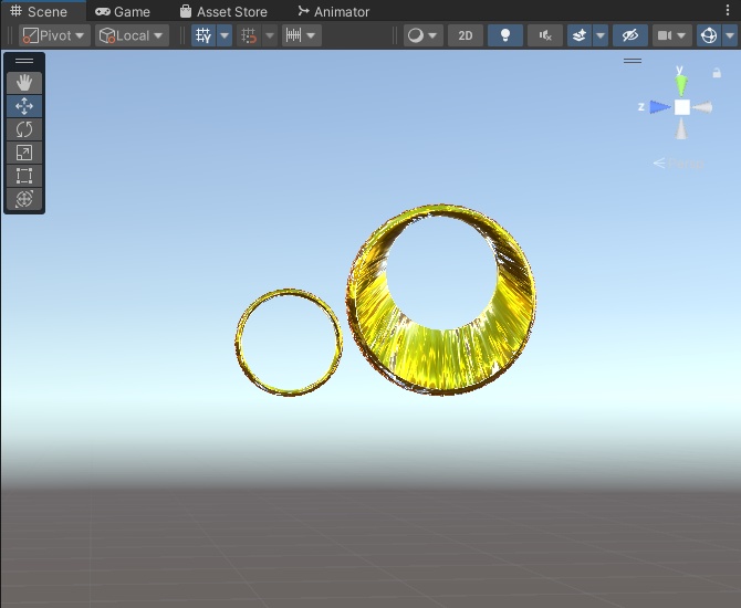 【▲2688】EarRingMoon【簡単装着】