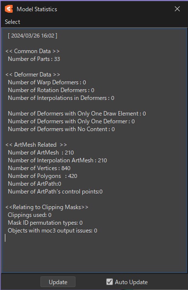 【Live2D練習用2】パーツ分け済PSD
