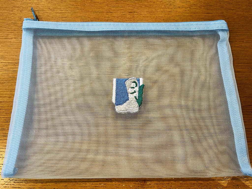 刺繍メッシュポーチ(ディミトリ)