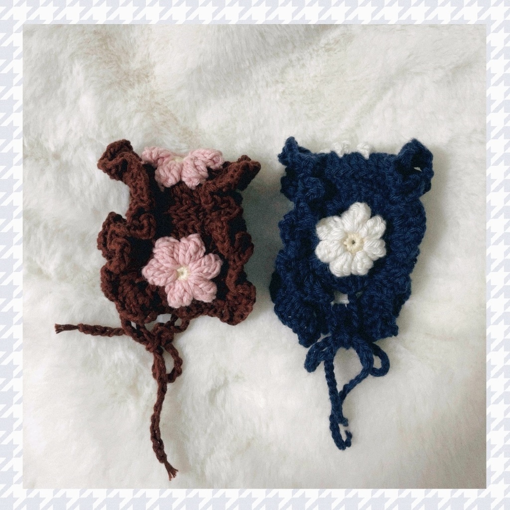 【にじぱぺ・ほわぬい】お花ヘッドドレス