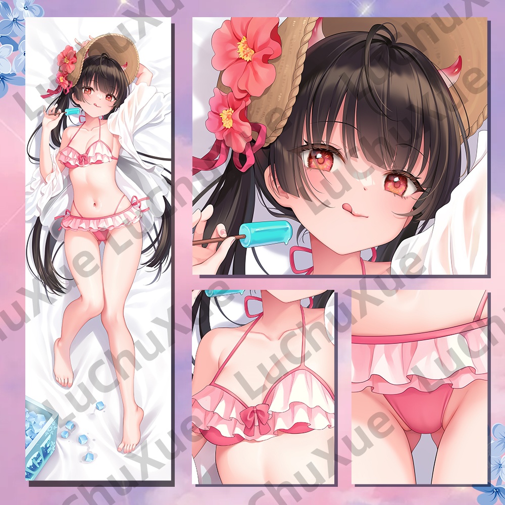 酒匂 アズールレーン Azur Lane 等身大抱き枕カバー(白雪)