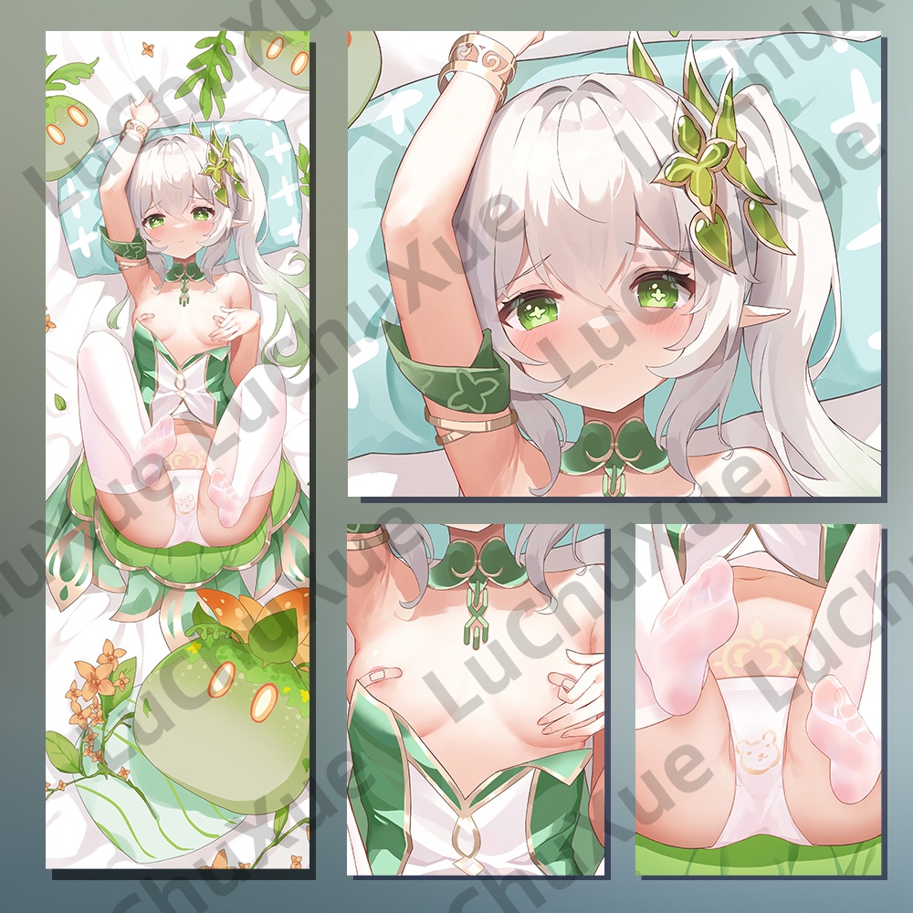 ナヒーダ Nahida 原神 Genshin Impact 等身大抱き枕カバー(白雪)