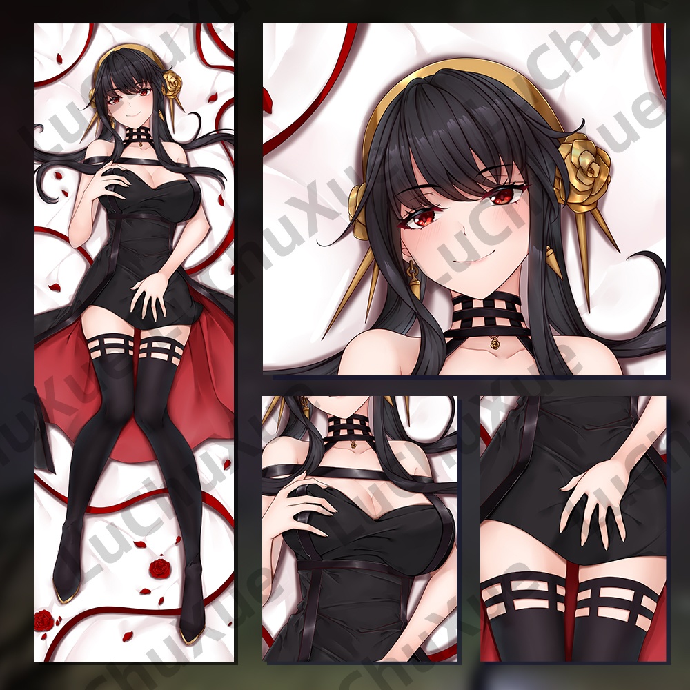 ヨル・ブライア(ヨル・フォージャー) いばら姫 SPY×FAMILY 抱き枕カバー(白雪)