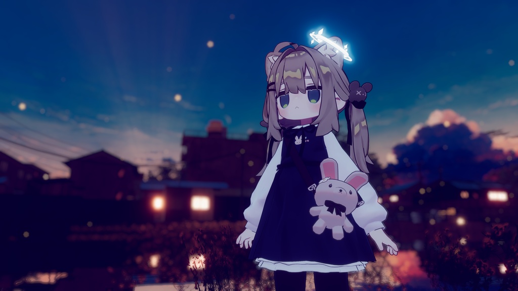 🌸はなうさワンピース🐰【まめふれんず ネメシス対応】