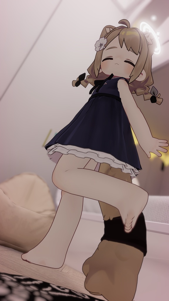 🌸はなうさワンピース🐰【まめふれんず ネメシス対応】