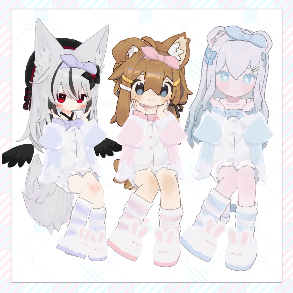 くるるパジャマ【Mamefriends ネメシス対応】