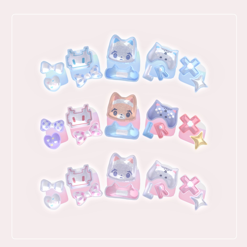 【無料Free】くるるんドロップ ネイル 🎀【ひかるん】