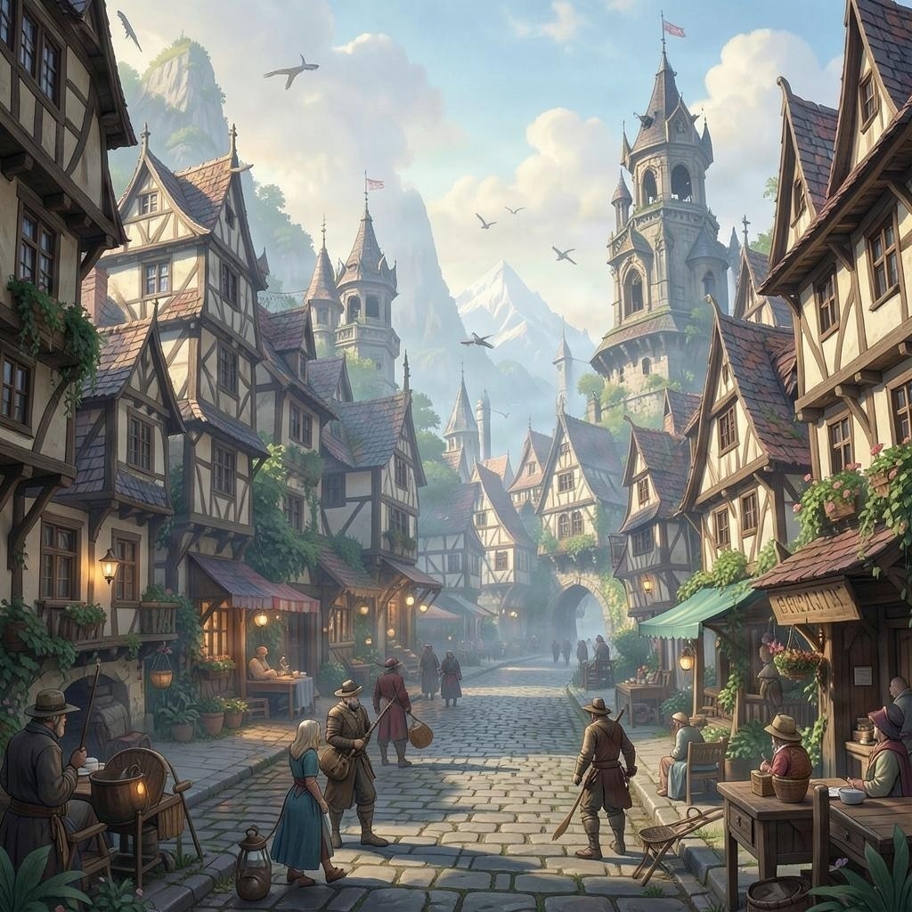 ファンタジー風冒険の旅立ちBGM