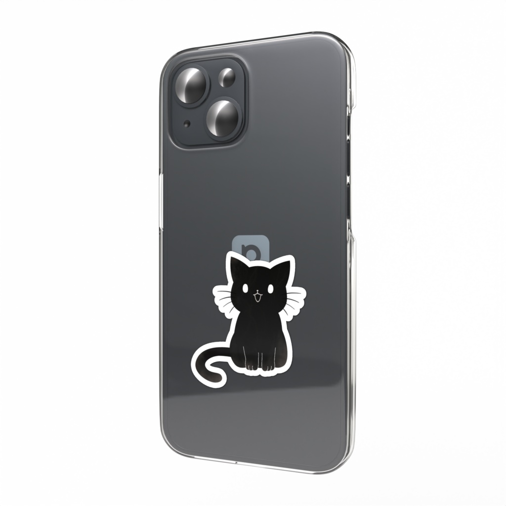 黒猫ジェミちゃんのごきげんスマイル