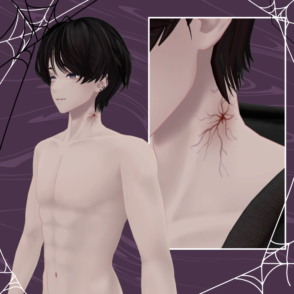 ハロウィンメイク【狛乃対応 Komano】