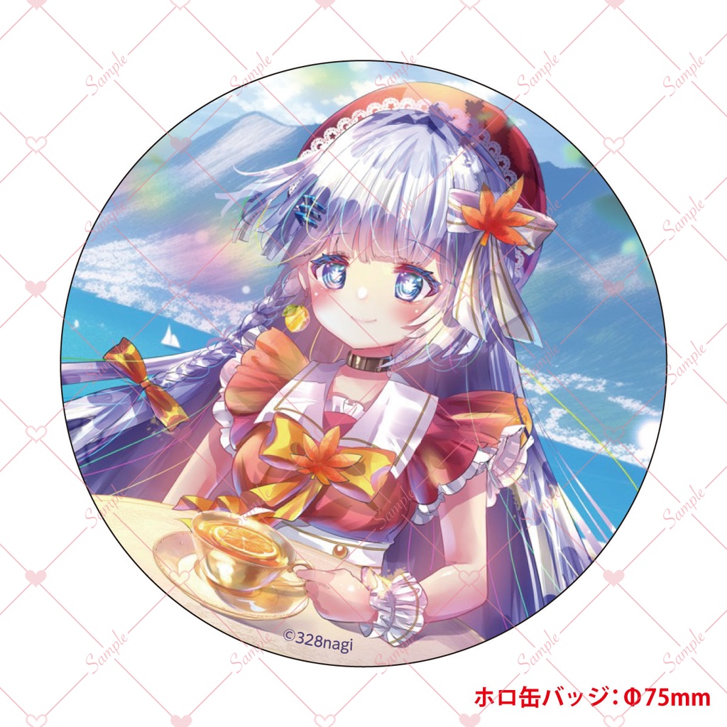 三ツ矢凪バースデー2026 ホロ缶バッジ